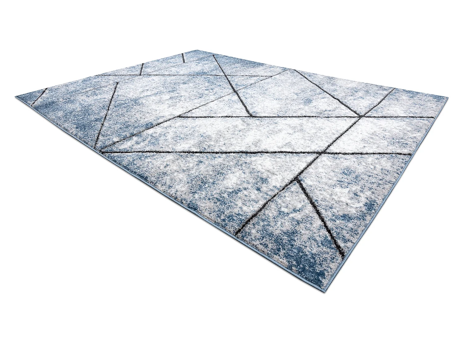 Tapis moderne COZY 8872 Wall, géométrique, triangles - Structural de 240x330 cm