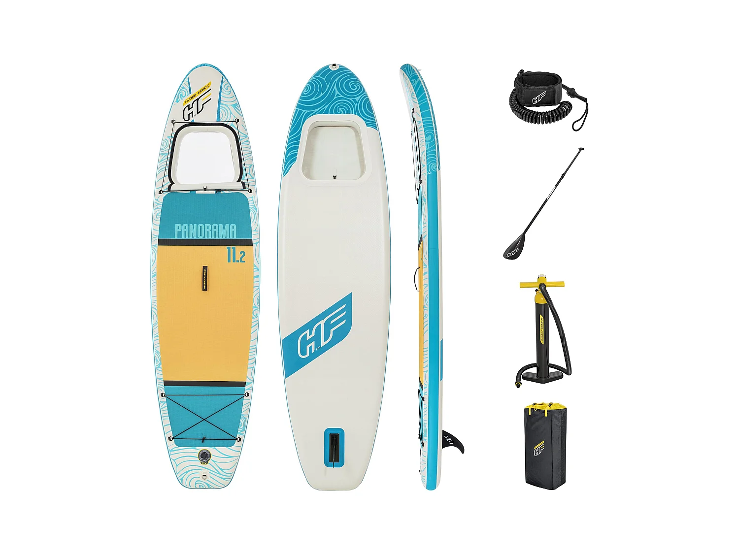 Stand Up Paddle aufblasbar - 340 x 89 cm - KARMONO von BESTWAY