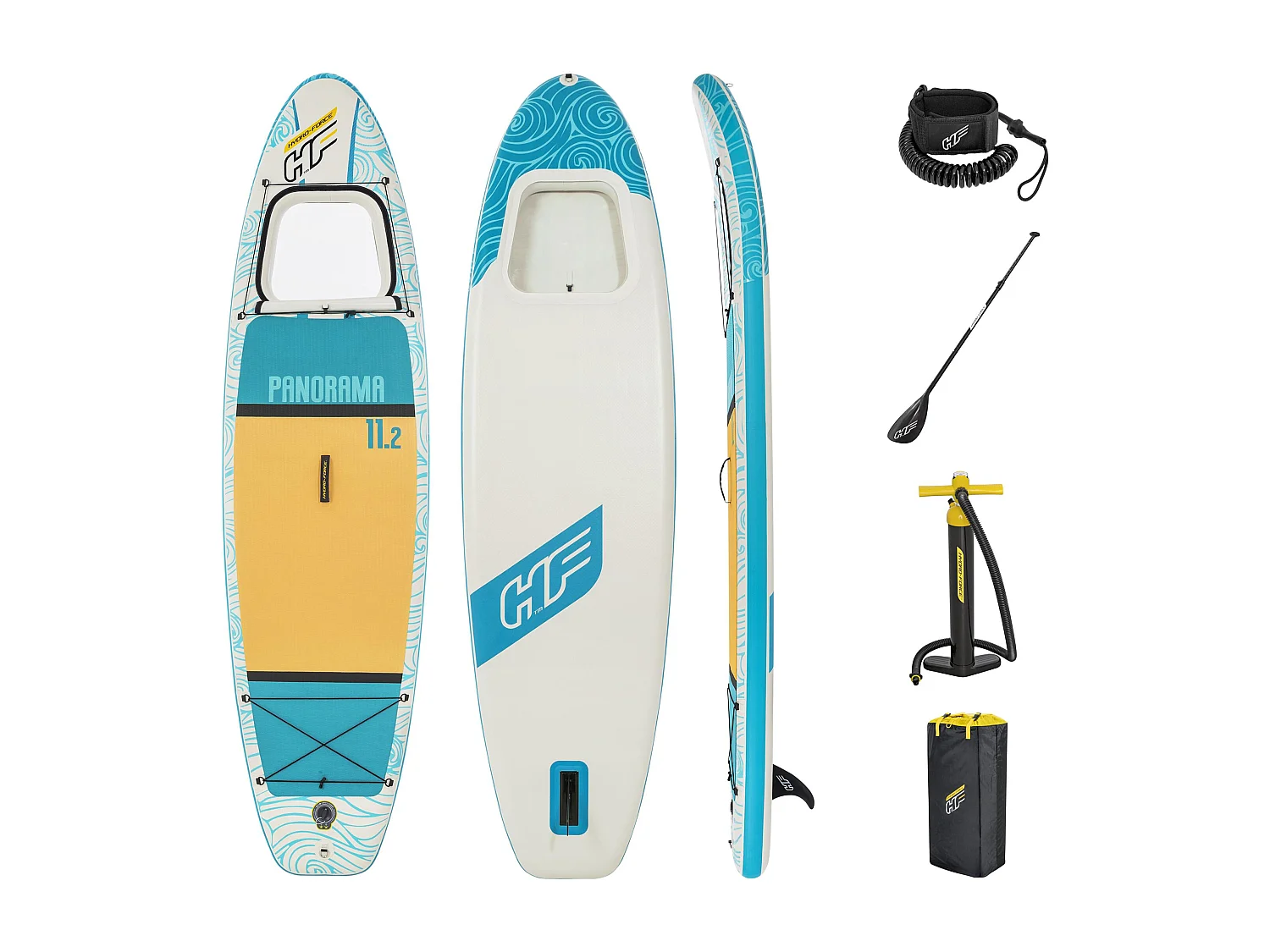 Prancha stand up paddle insuflável 340 x 89 cm - KARMONO da BESTWAY