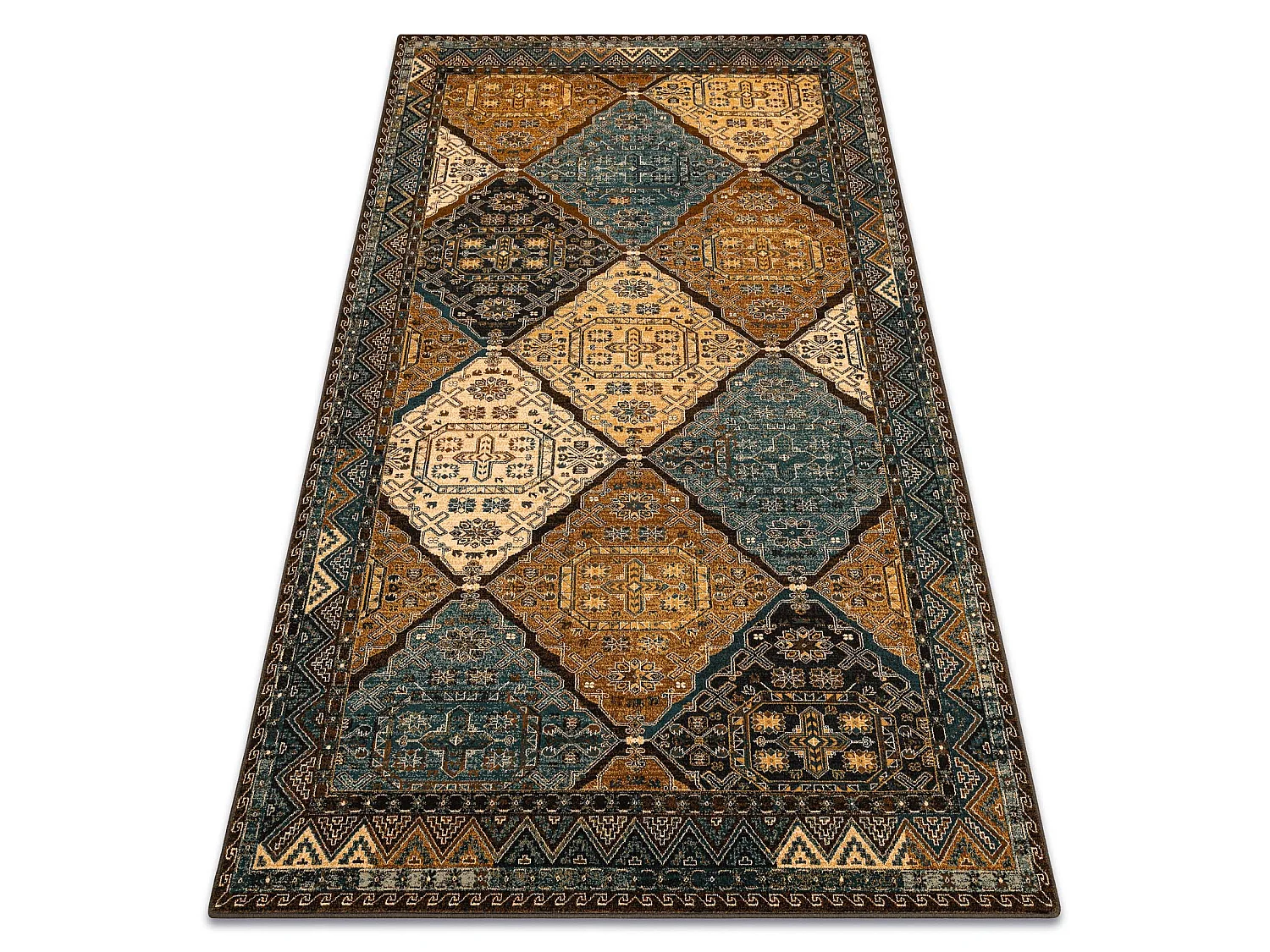 tapijt POLONIA Astoria oosters, cognac beige 200x300 cm