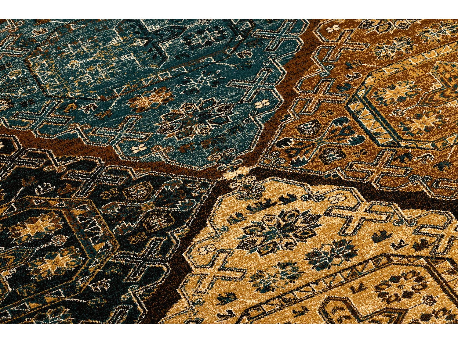 tapijt POLONIA Astoria oosters, cognac beige 200x300 cm