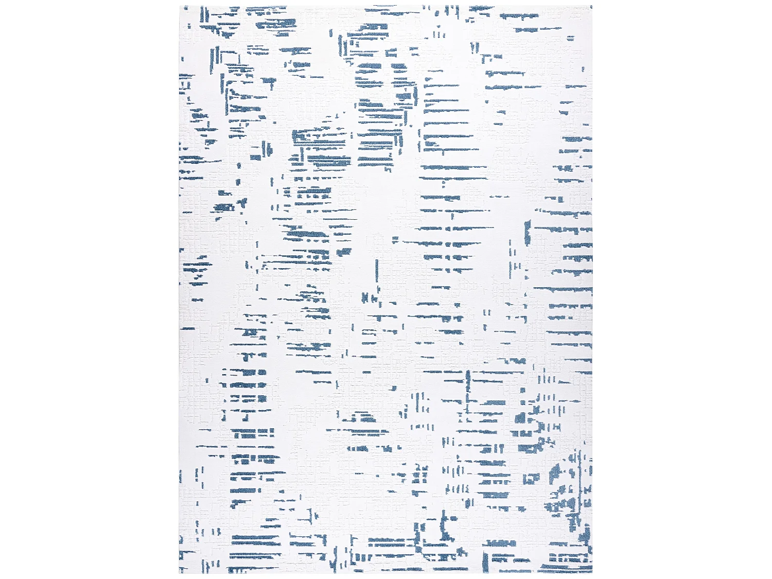 Tapis ACRYLIQUE DIZAYN 8840 ivoire / bleu 80x300 cm