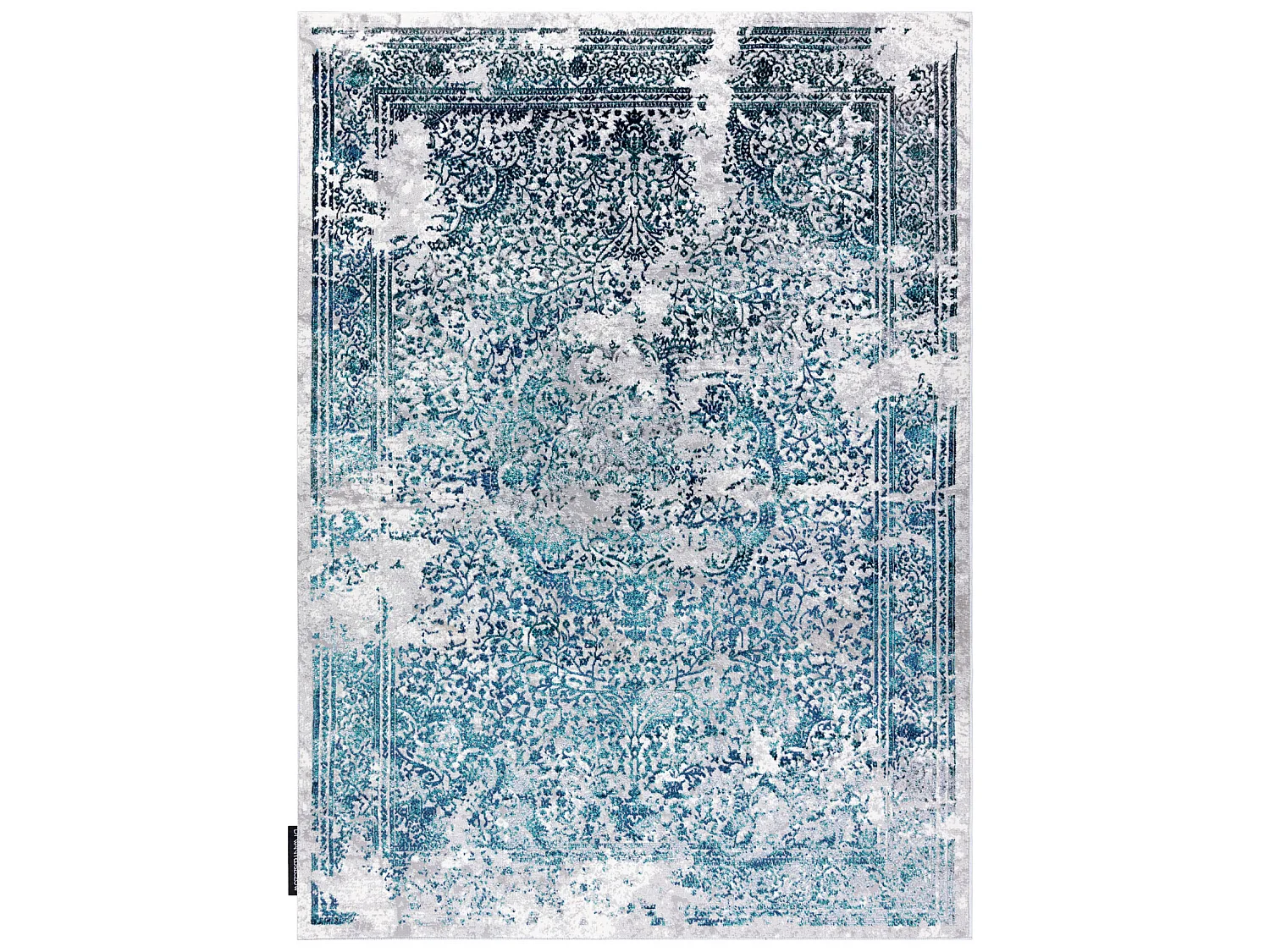 Tapis DE LUXE moderne 2082 Ornement vintage - Structural crème / gris 180x270 cm