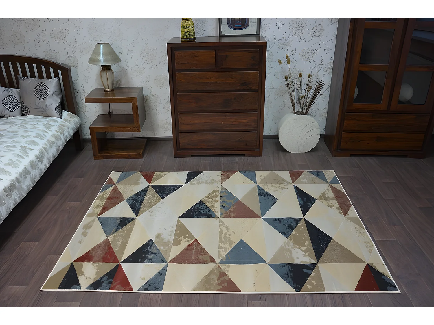 Tapis DROP JASMINE 736 Beige clair/Rouillé 240x330 cm