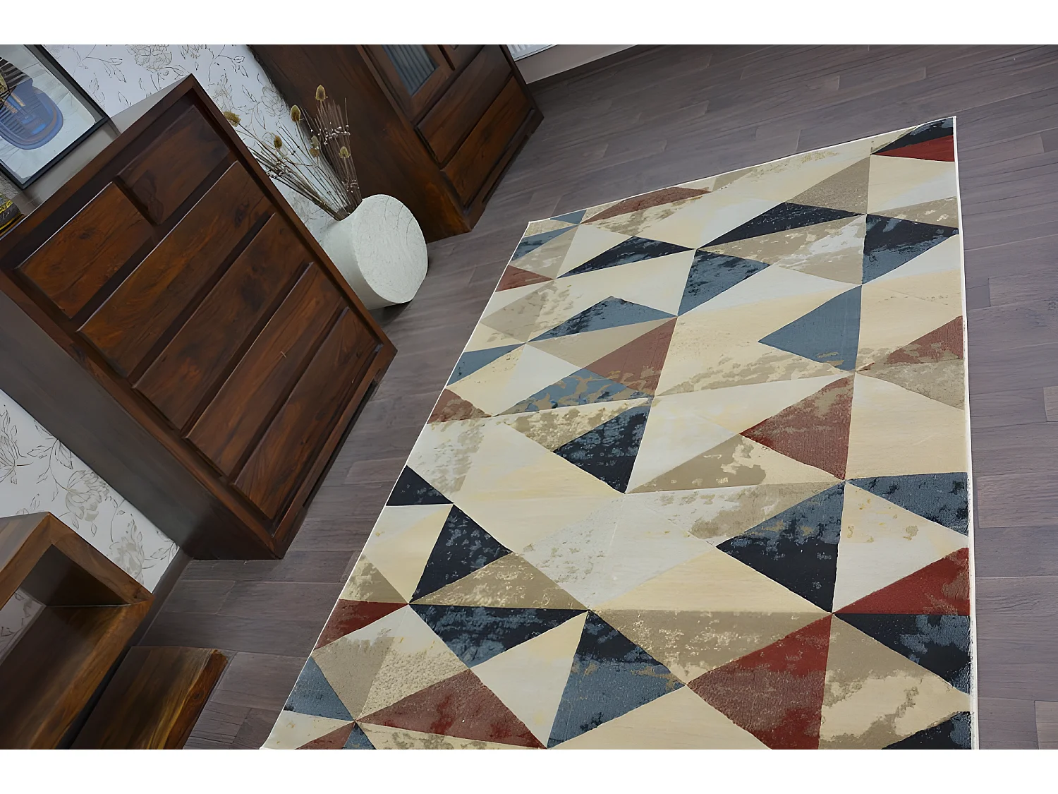 Tapis DROP JASMINE 736 Beige clair/Rouillé 240x330 cm