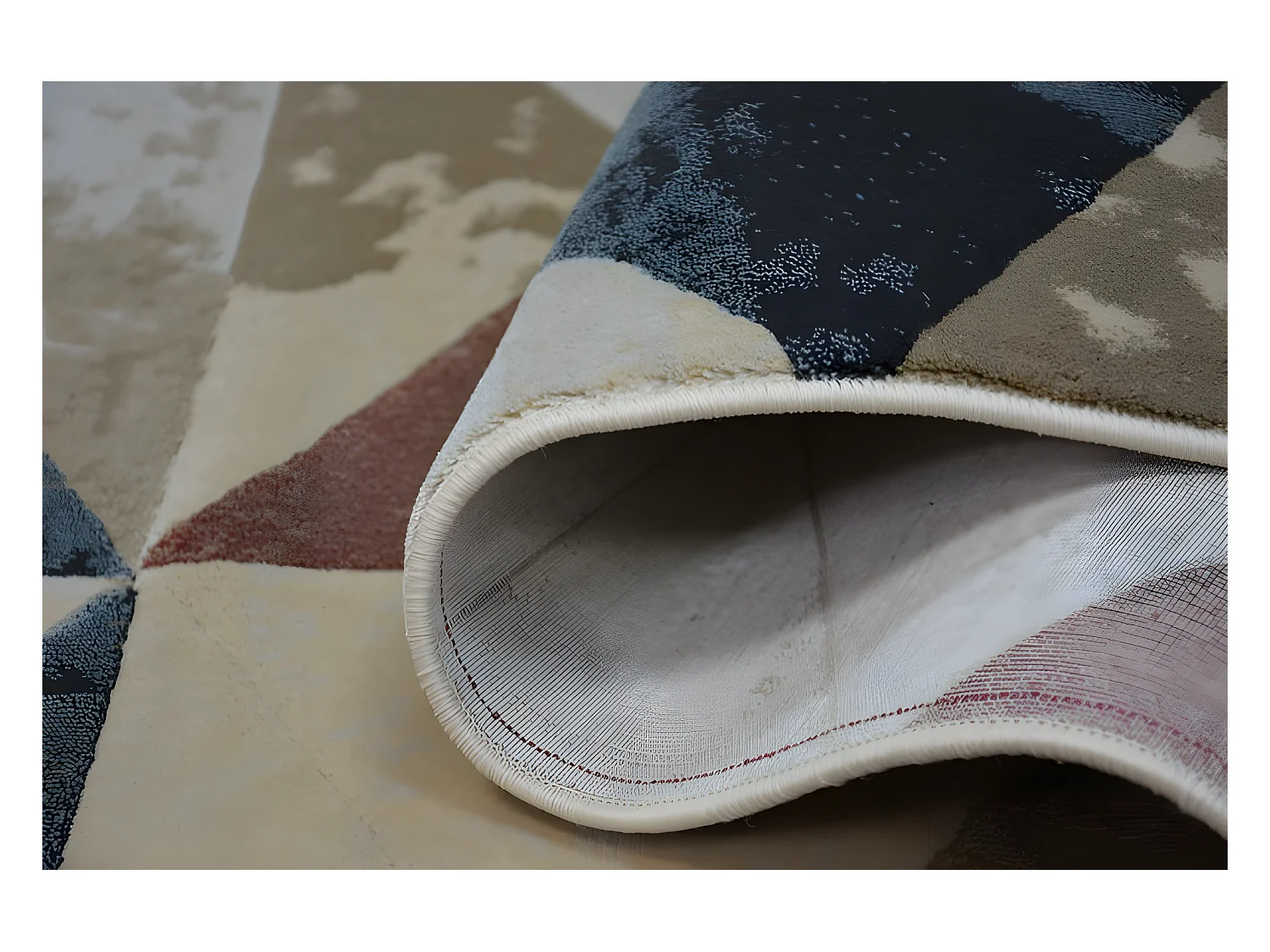 Tapijt DROP JASMIN 736 lichtbeige /Rust 240x330 cm