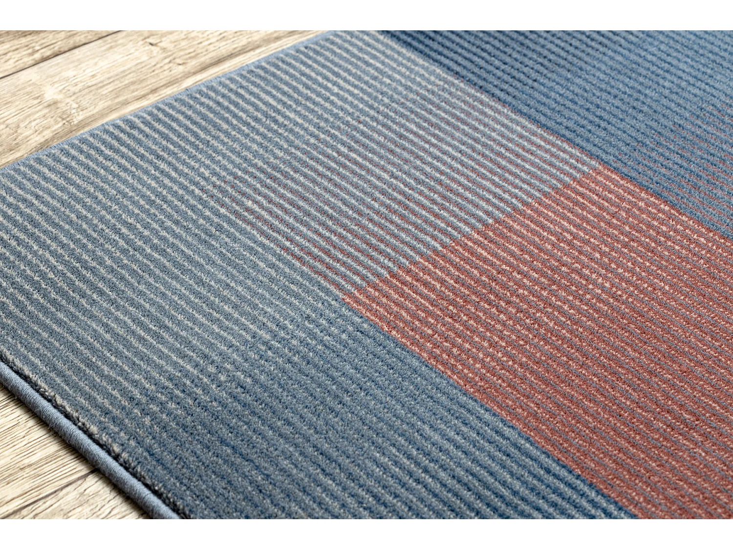 Tapijt NAIN Geometrisch 7710/51944 rood / blauw 200x300 cm