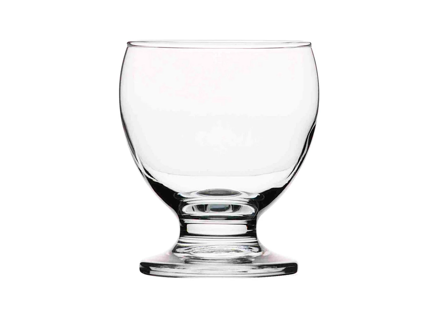 Novastyl - Lot 3 Verres A Pied Rondo 21cl En Verre Transparent Empilable