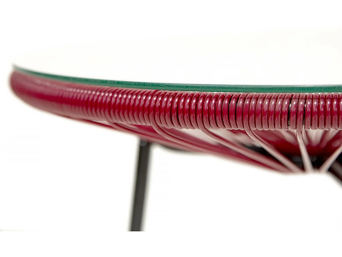 Conjunto de jardín Acapulco "Liana" - 2 plazas - Rojo -