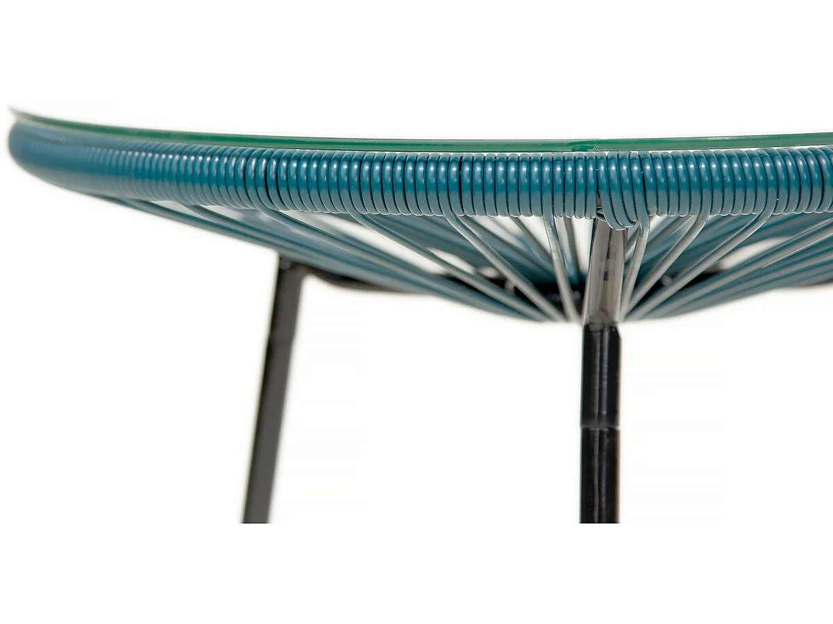 Ensemble de jardin acapulco  "Liana" - 2 places - Bleu foncé