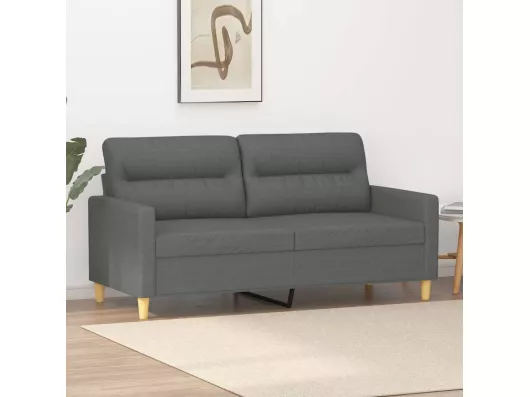 Kauf Unique 2-Sitzer-Sofa | Wohnzimmersofa Dunkelgrau 140 cm Stoff -gkd737879