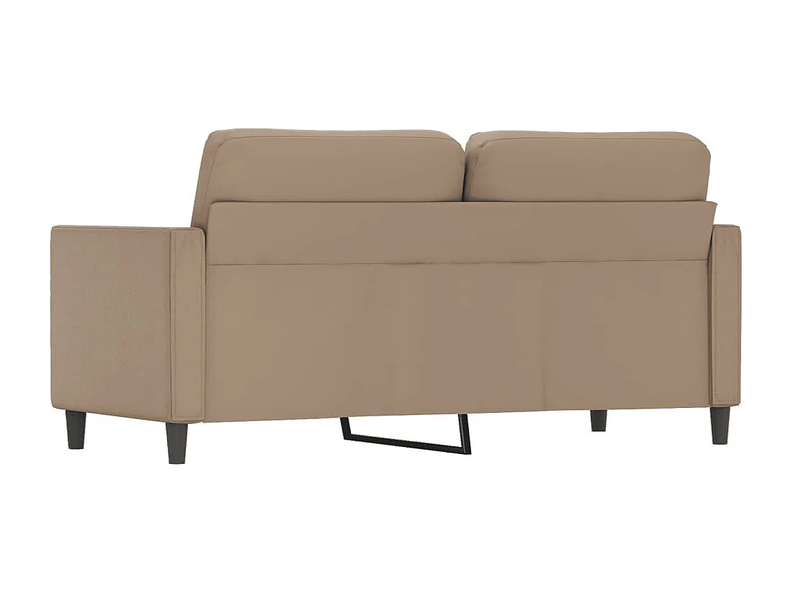 Canapé à 2 places Cappuccino 140 cm Similicuir LODW36711