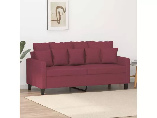 Kauf Unique 2-Sitzer-Sofa | Wohnzimmersofa Weinrot 140 cm Stoff -gkd870151