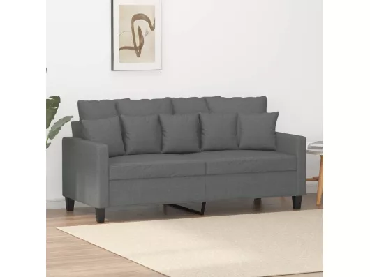 Kauf Unique 2-Sitzer-Sofa | Wohnzimmersofa Dunkelgrau 140 cm Stoff -gkd49852