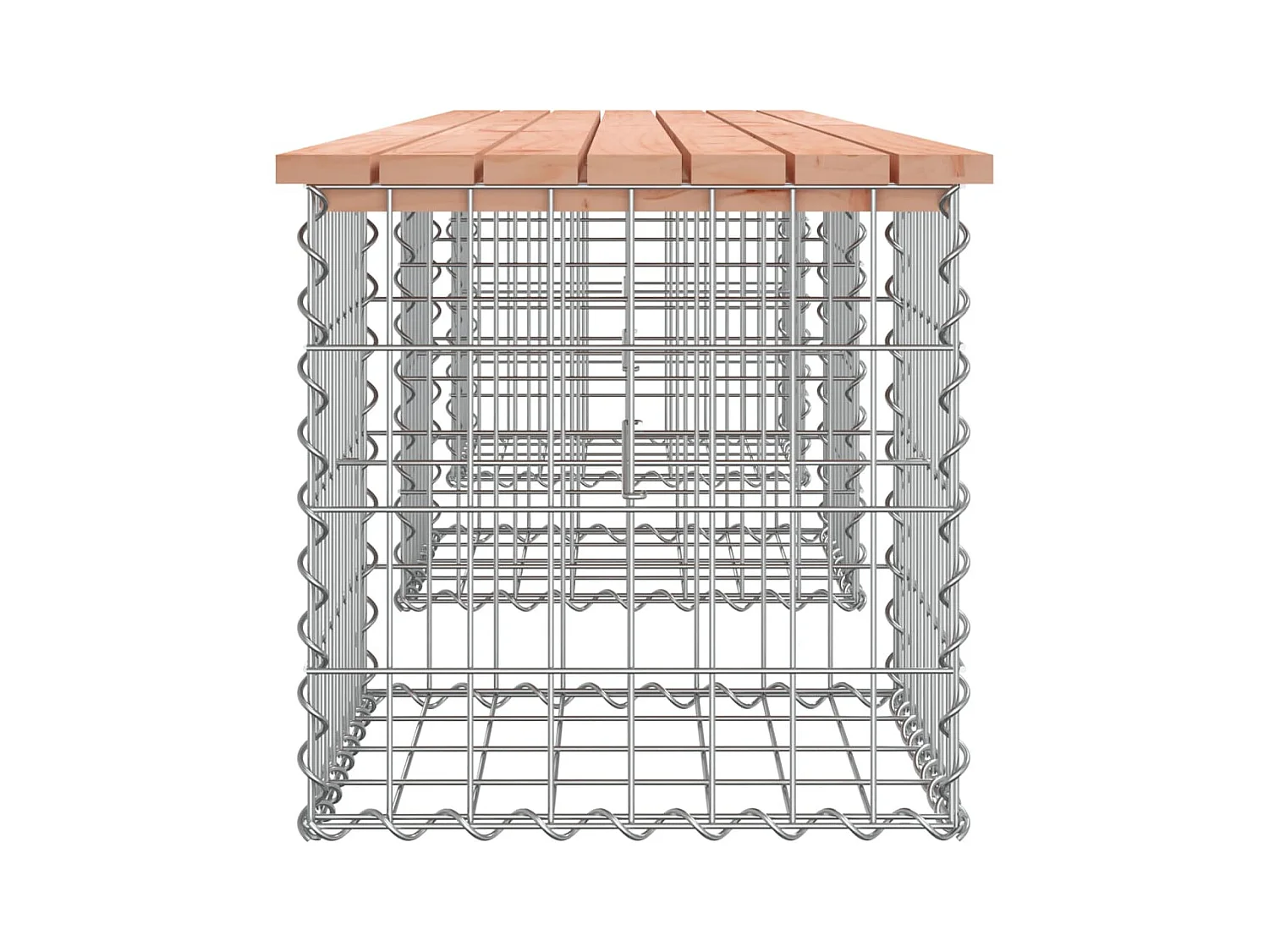 Tuinbank schanskorfontwerp 203x44x42 cm massief douglashout NL324947