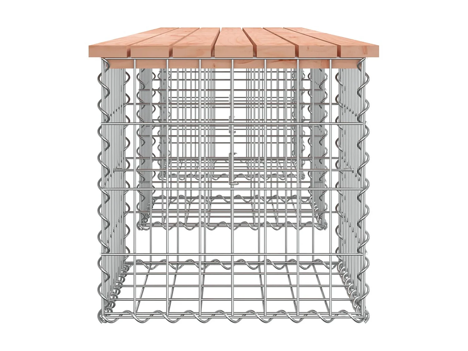 Tuinbank schanskorfontwerp 203x44x42 cm massief douglashout NL324947