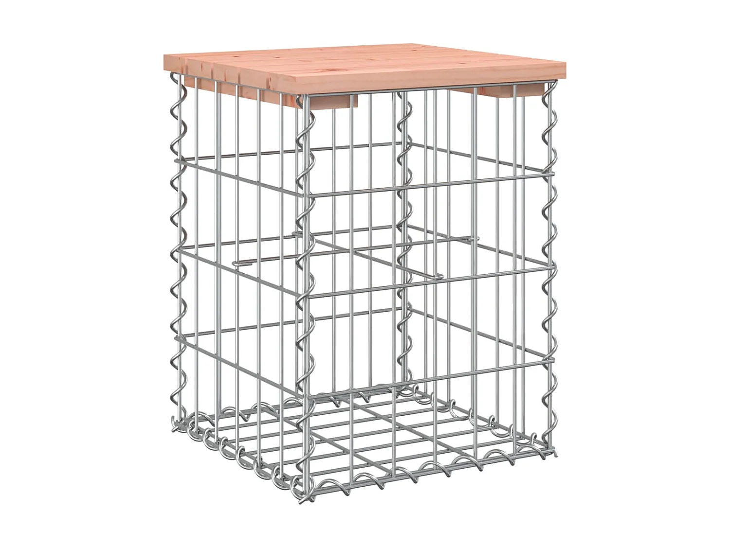 Tuinbank schanskorfontwerp 33x31x42 cm massief douglashout NL482436