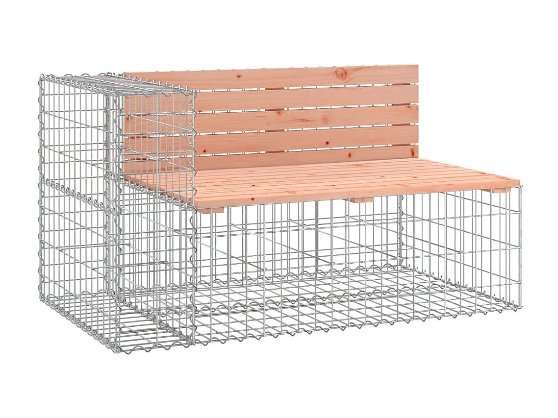 Tuinbank schanskorfontwerp 244x71x65,5 cm massief douglashout NL181509