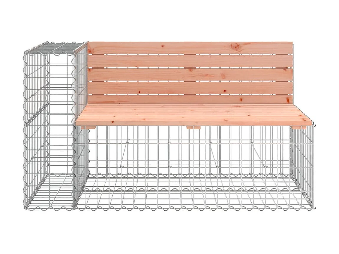 Tuinbank schanskorfontwerp 244x71x65,5 cm massief douglashout NL181509