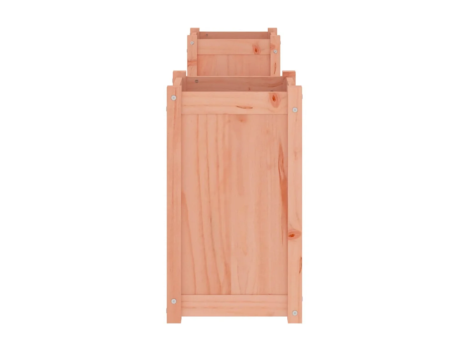 Banco com vasos 180x36x63 cm madeira de douglas maciça PT225428