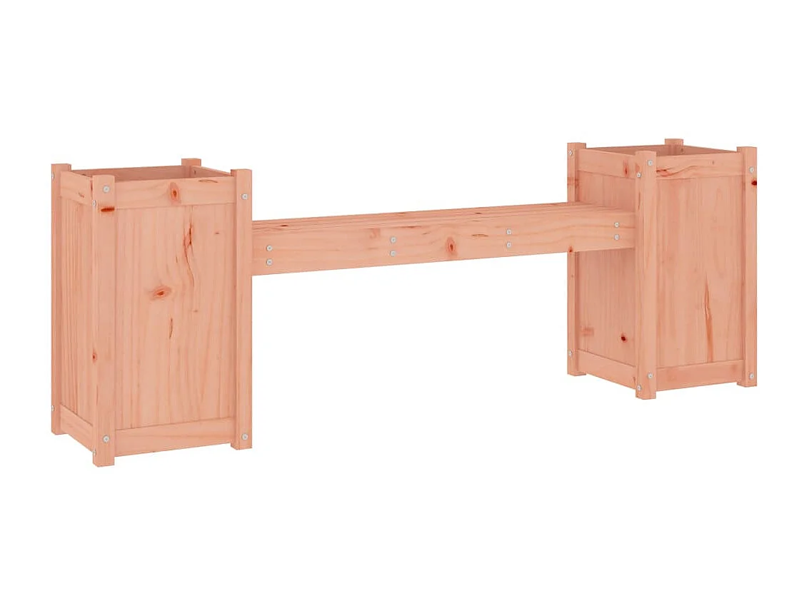 Banc avec jardinières 180x36x63 cm bois massif de douglas PEWV26586
