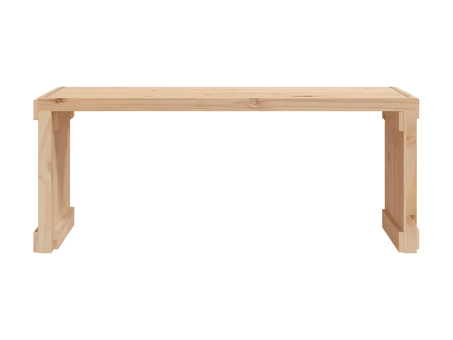 Banco de jardim extensível 212,5x40,5x45 cm pinho maciço PT346902