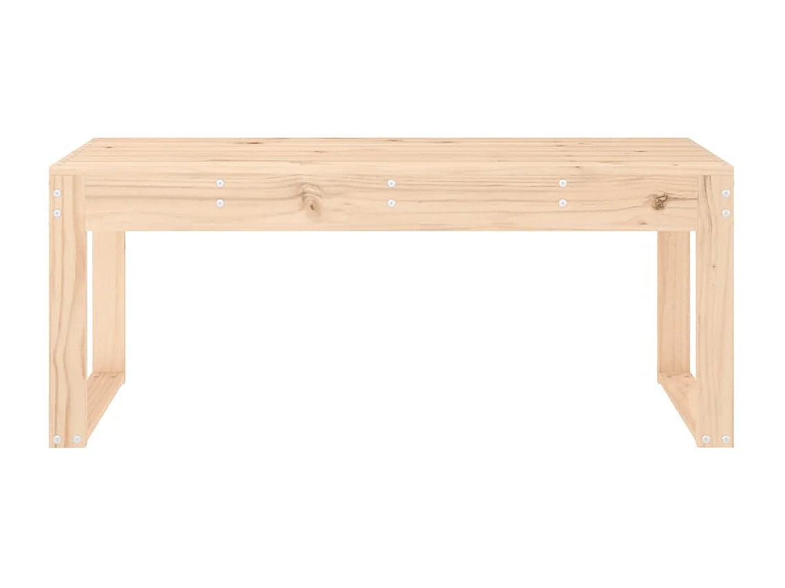 Banc de jardin 110x38x45 cm bois massif de pin PEWV13077