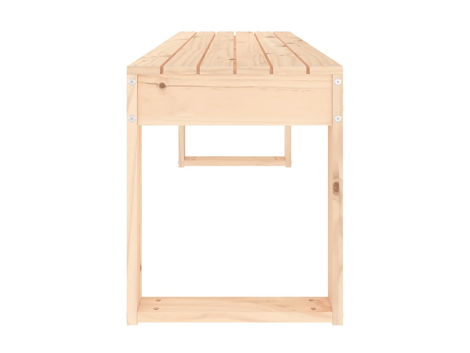 Tuinbank 110x38x45 cm massief grenenhout NL673819