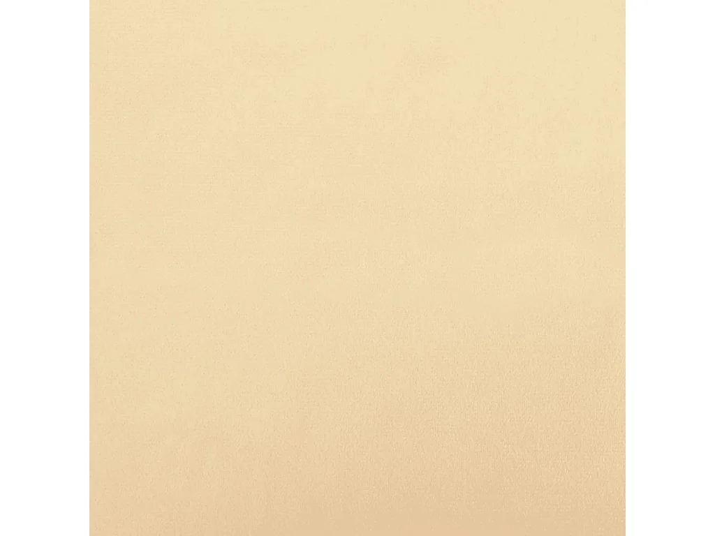 Apoio de pés 60x60x36 cm veludo branco nata PT226274