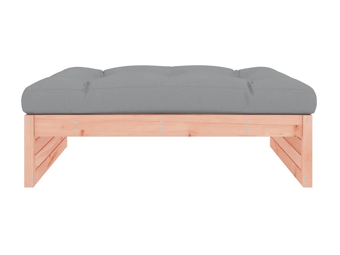 Repose-pied de jardin 120x80 cm massif de douglas LQF90713