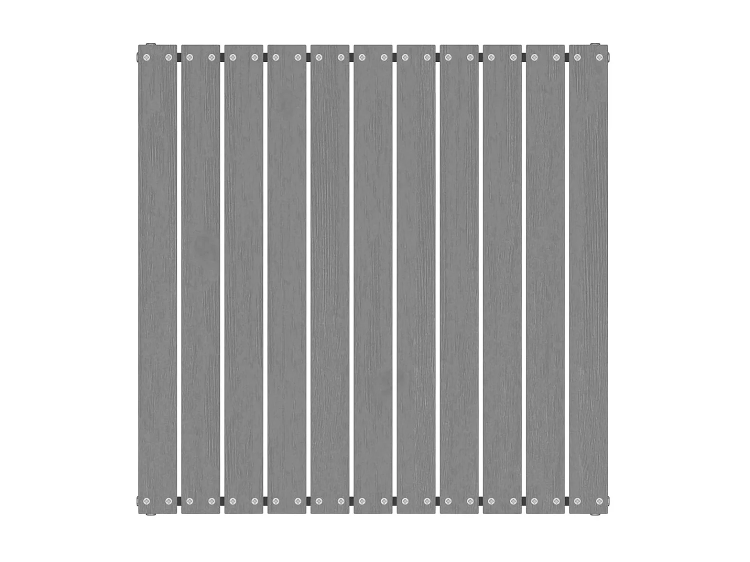 Repose-pied de jardin avec coussin Gris Bois de pin massif LQF53466