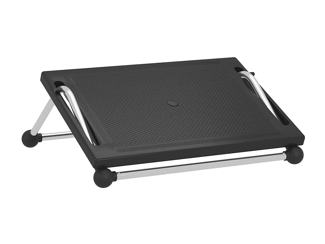 Repose-pied Noir 45x40x13,5 cm LQF49606