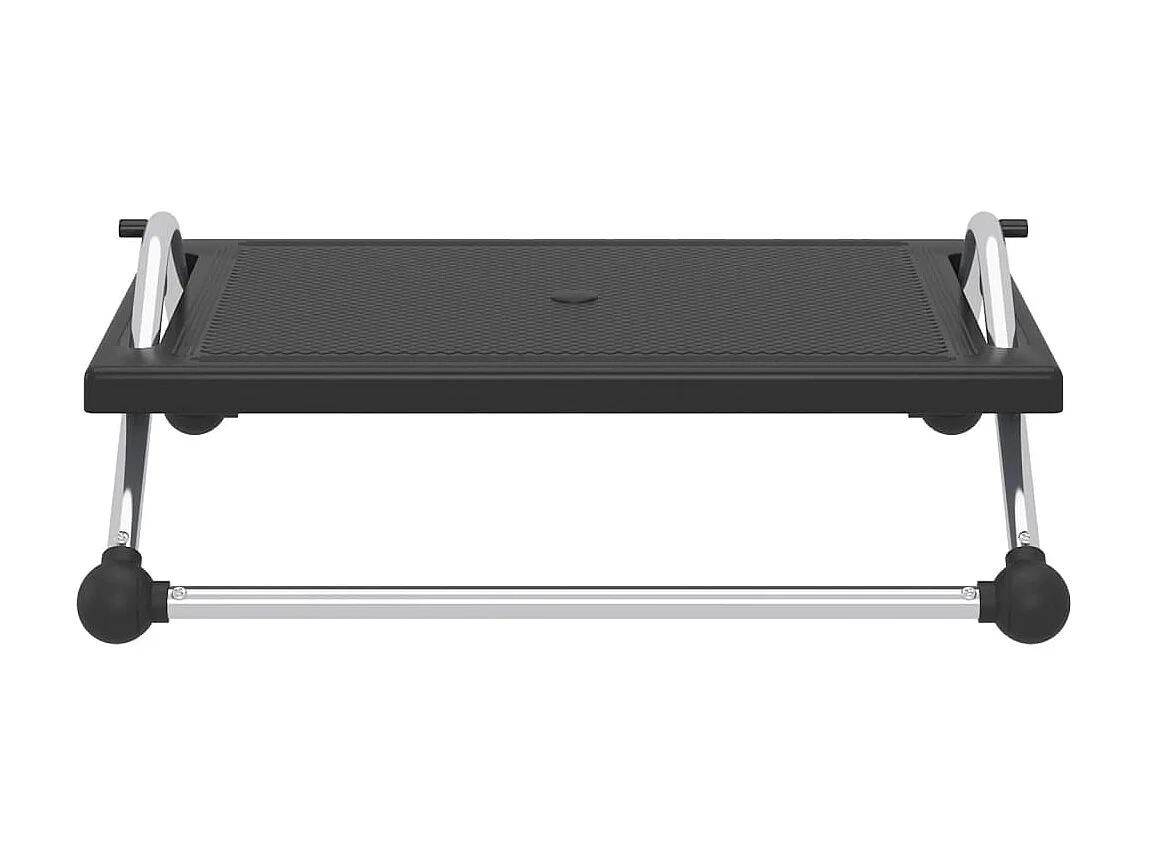 Repose-pied Noir 45x40x13,5 cm LQF49606