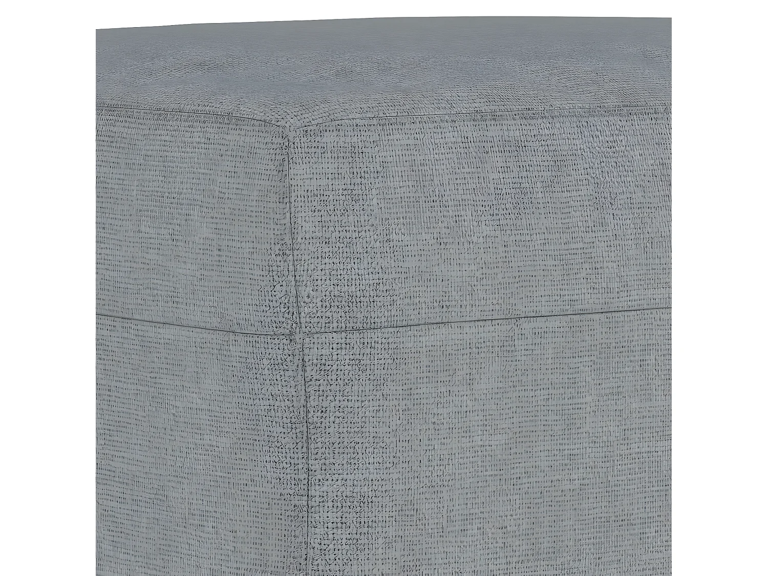 Repose-pied Gris clair 60x50x41 cm Tissu LQF29407