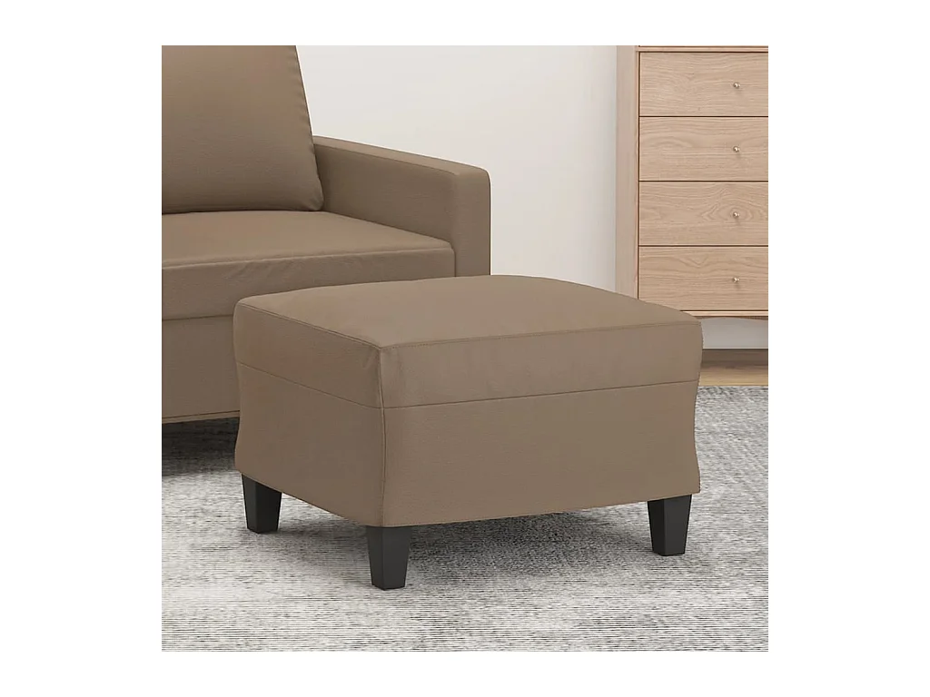 Repose-pied Cappuccino 60x50x41 cm Similicuir LQF47444