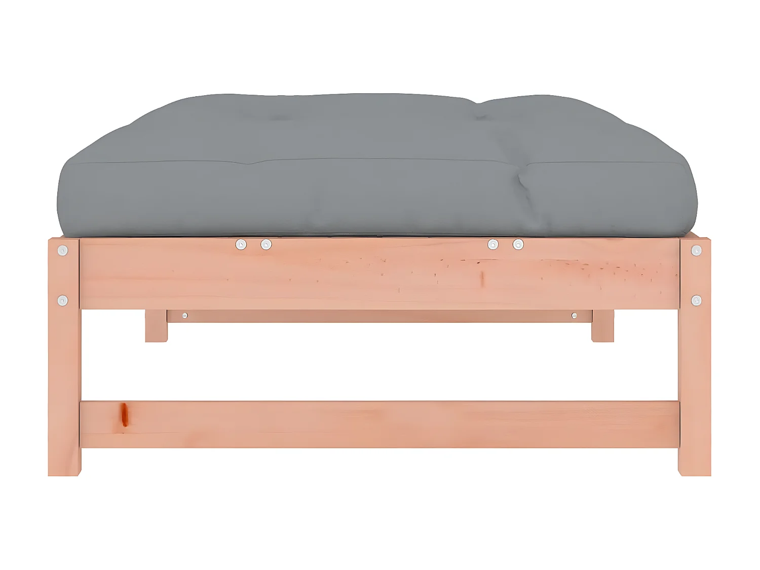 Repose-pied de jardin 120x80 cm massif de douglas LQF31312