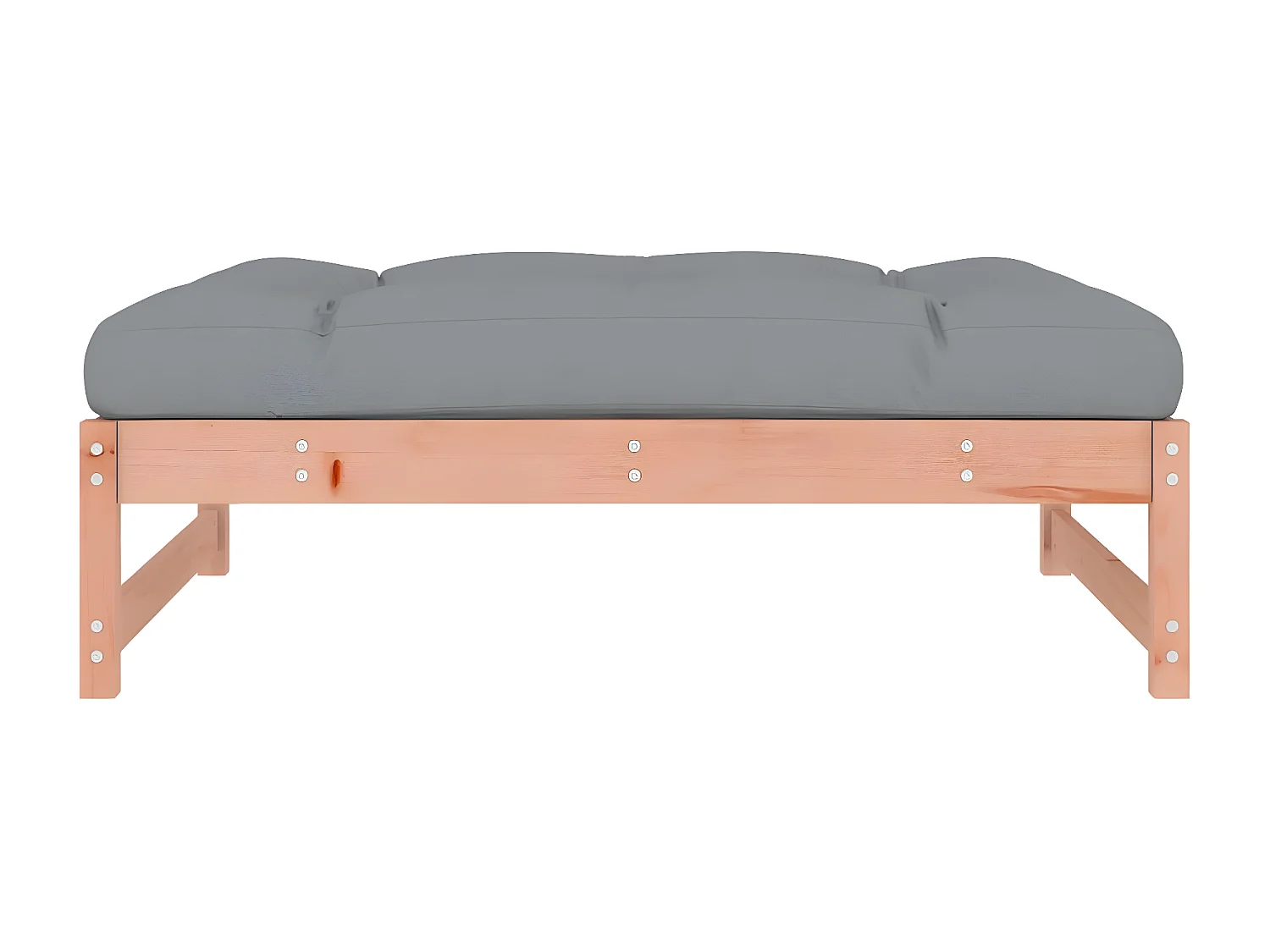 Repose-pied de jardin 120x80 cm massif de douglas LQF31312