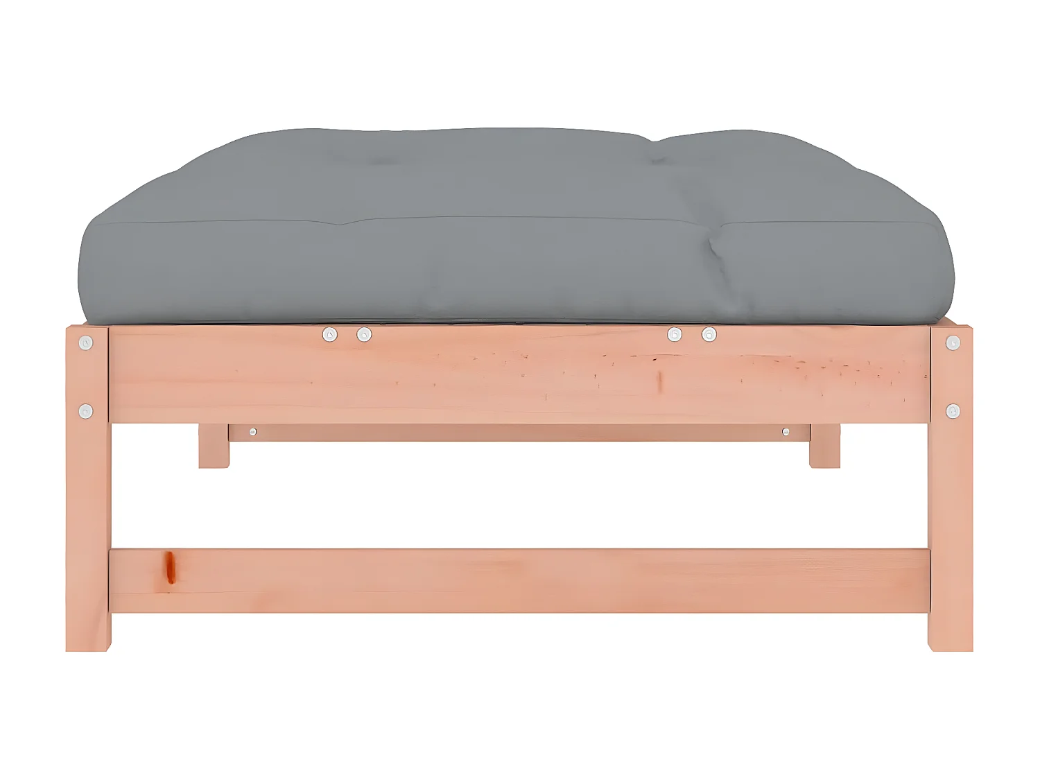 Repose-pied de jardin 120x80 cm massif de douglas LQF31312