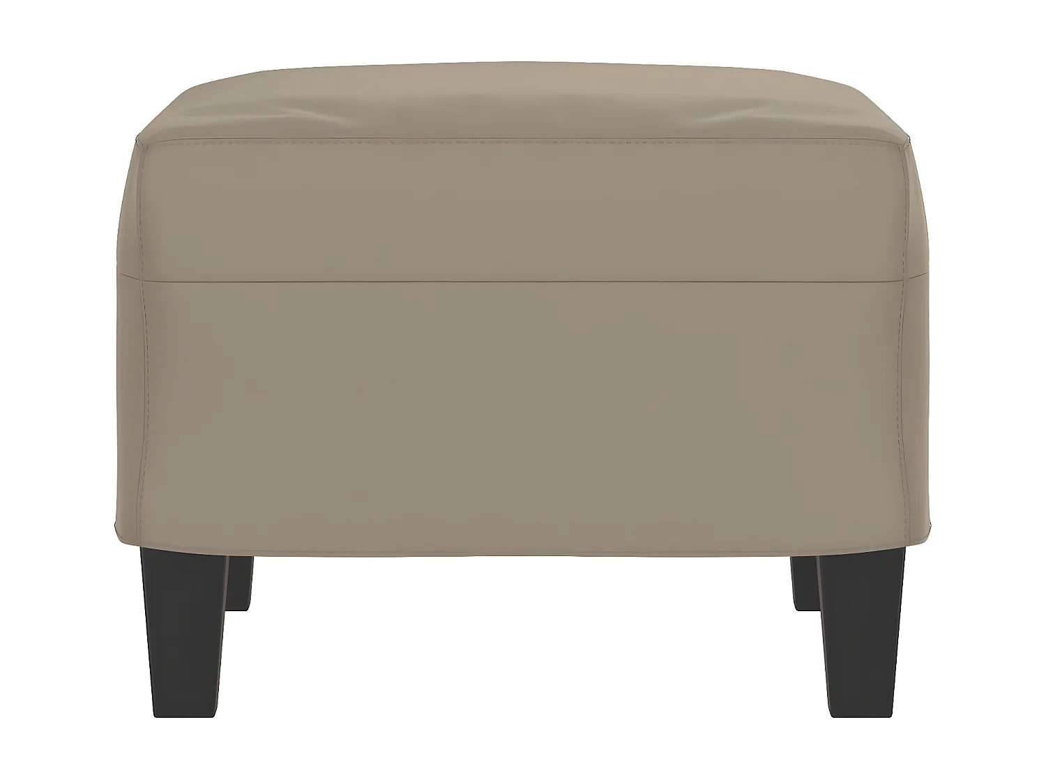 Repose-pied Taupe 60x50x41 cm Tissu microfibre LQF43732