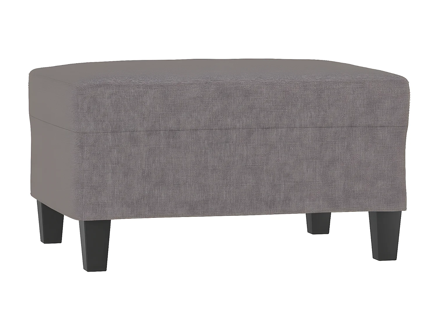 Repose-pied Taupe 70x55x41 cm Tissu LQF96599