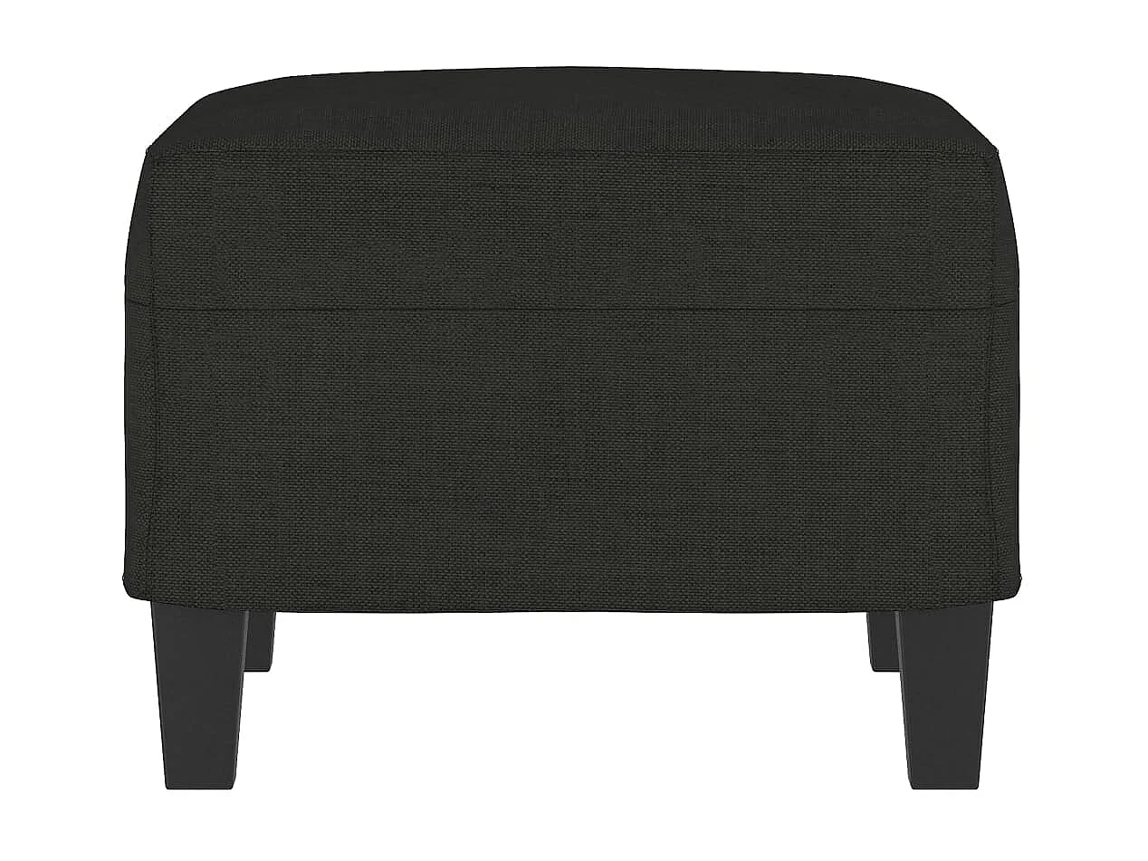 Apoio de pés 60x50x41 cm tecido preto PT974426