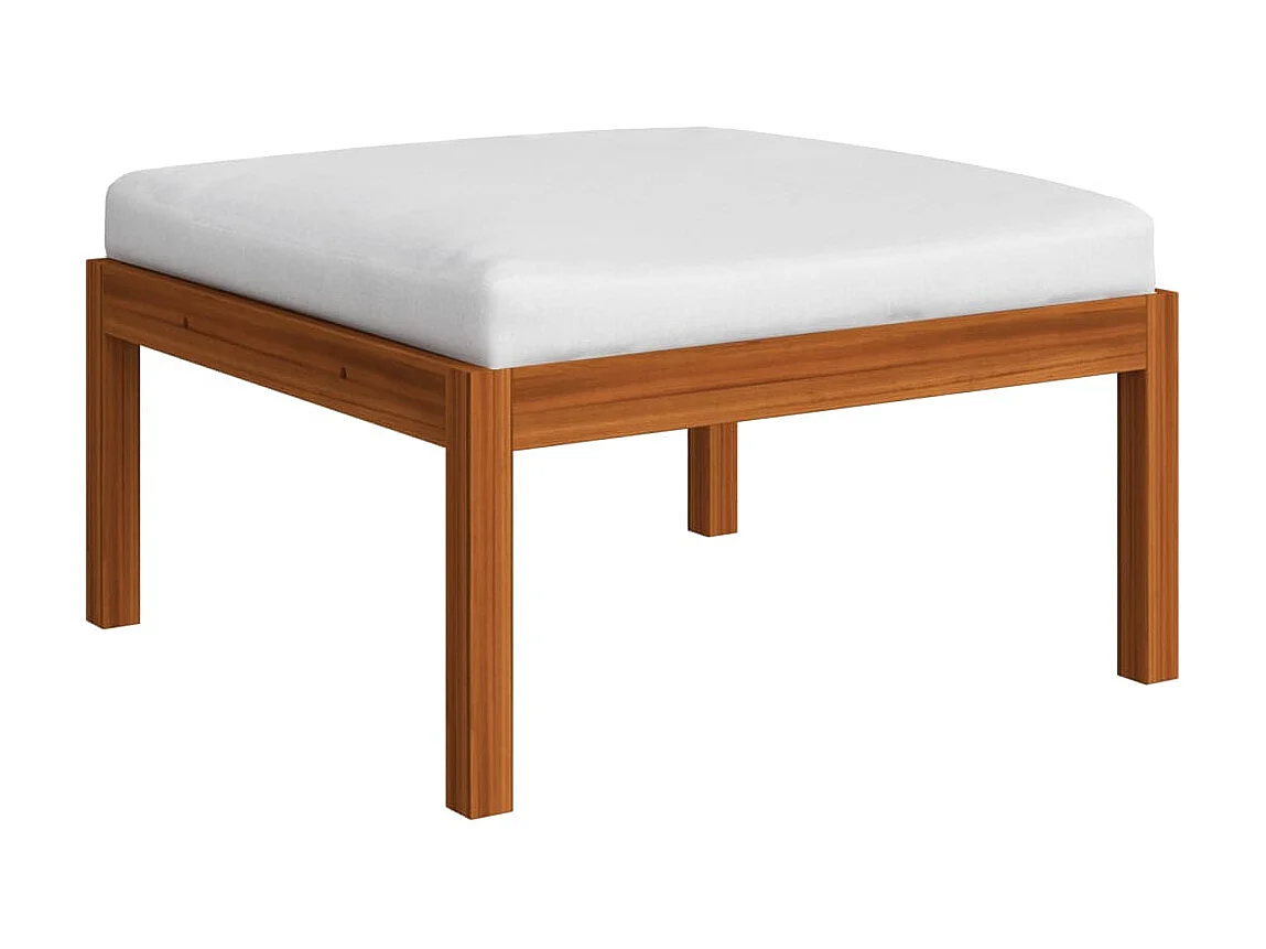 Canapé de jardin avec coussin Bois d'acacia massif LQF85238