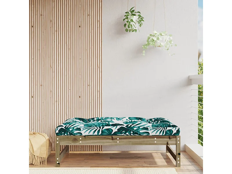 Tuinvoetenbank 120x80 cm geïmpregneerd grenenhout NL566159