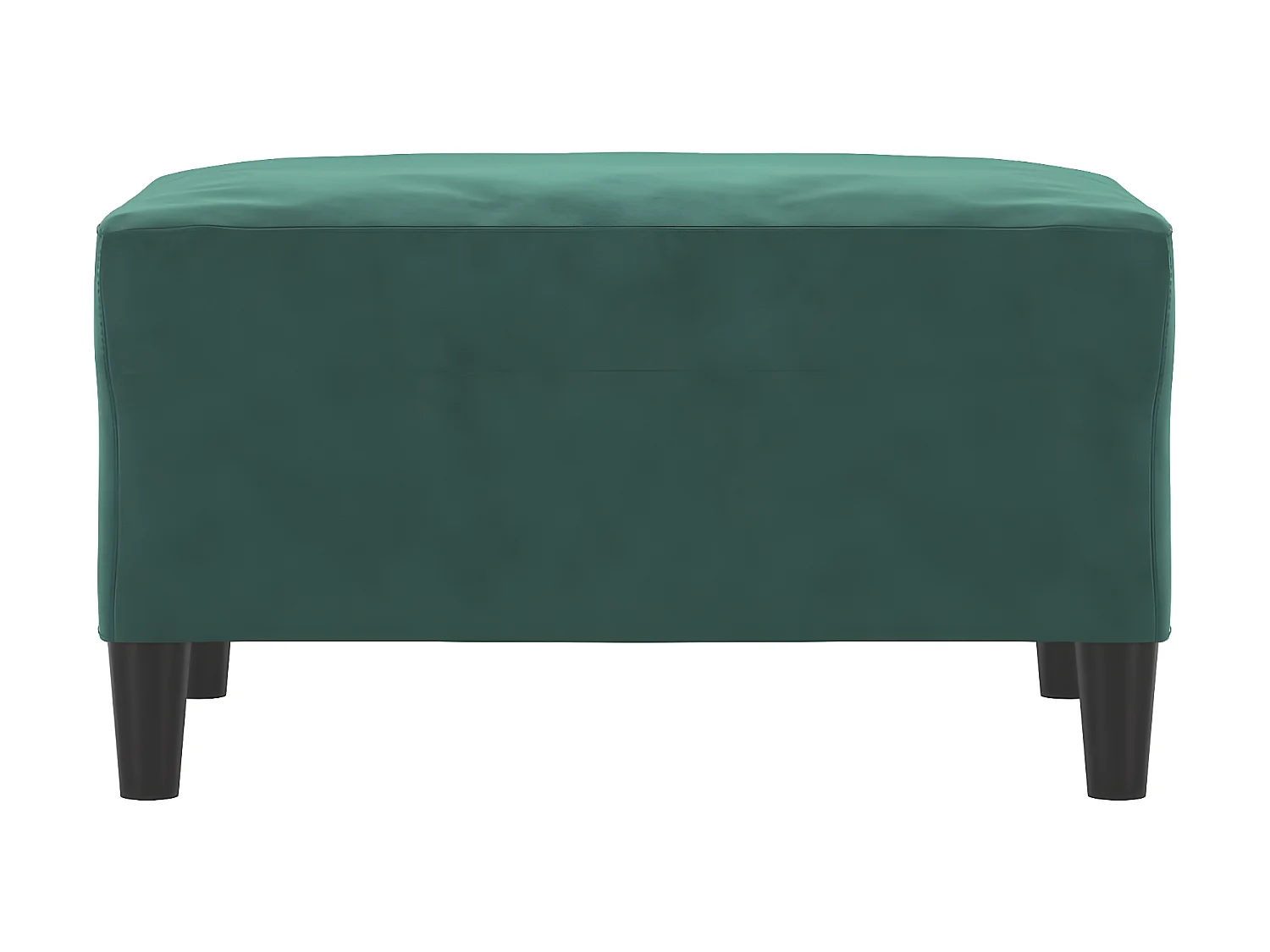 Repose-pied Vert foncé 70x55x41 cm Velours LQF72134
