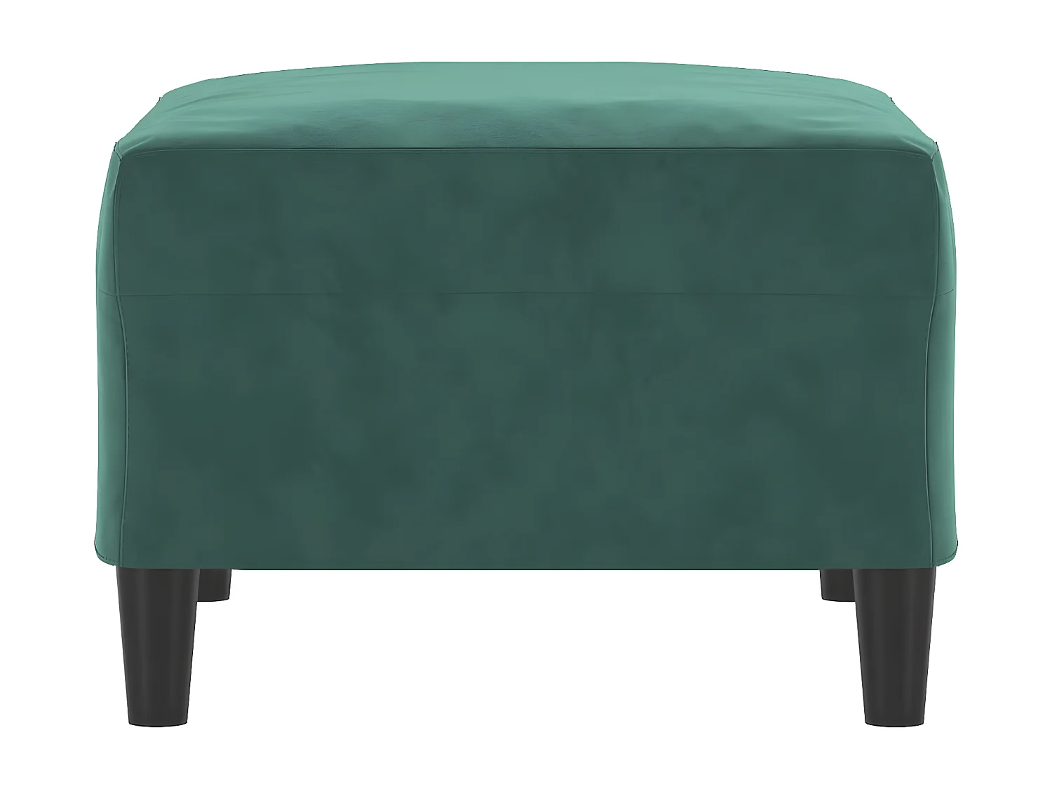 Repose-pied Vert foncé 70x55x41 cm Velours LQF72134