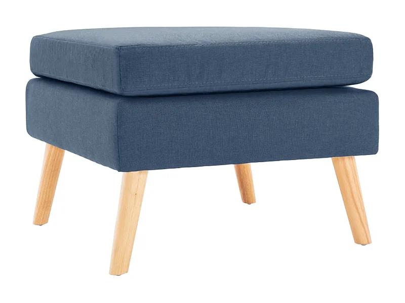 Repose-pied Bleu Tissu LQF33327