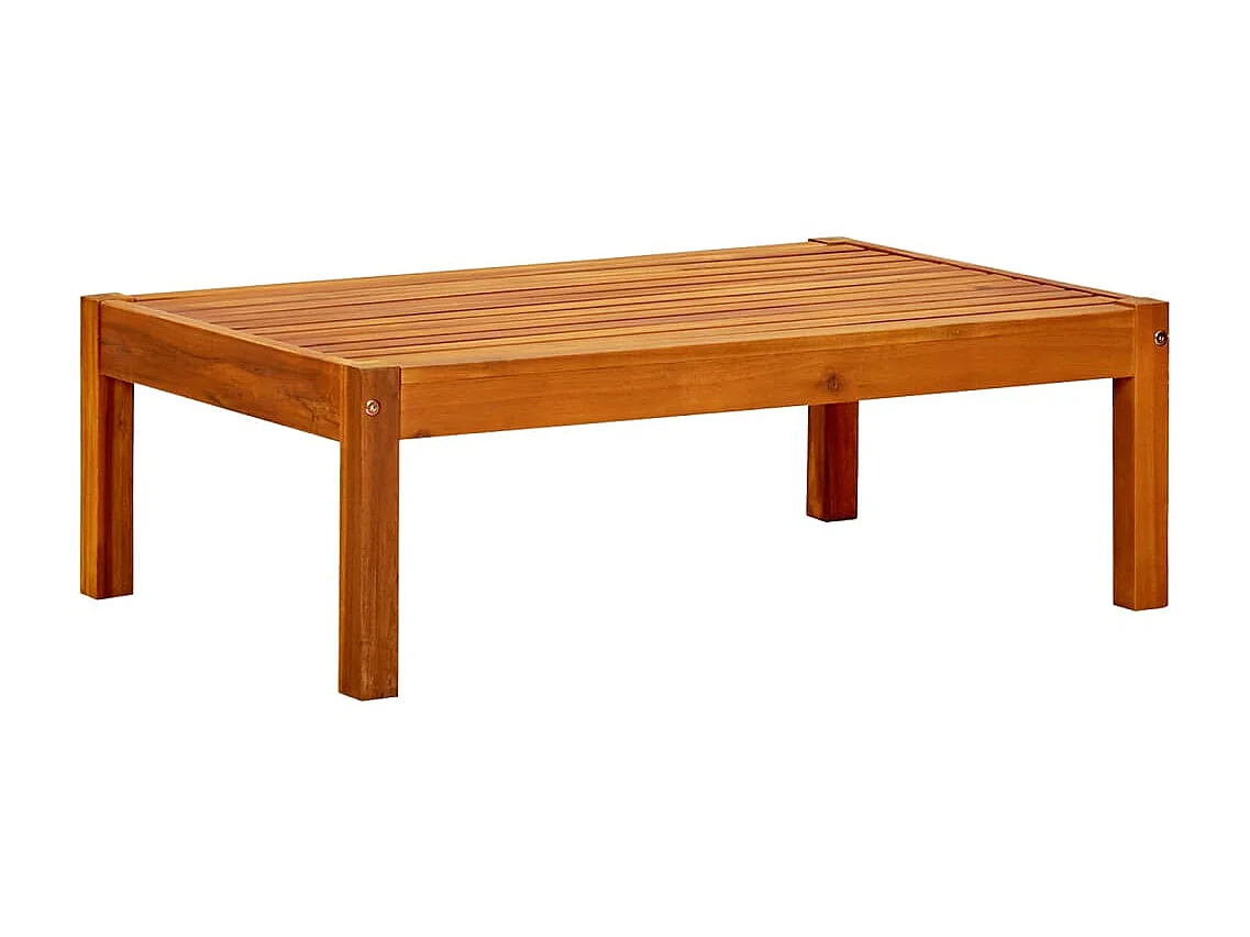 Sofá de jardín 2 unidades madera maciza de acacia ES97940