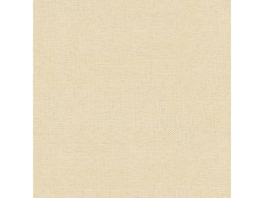 Repose-pied Crème 60x60x36 cm Tissu et similicuir LQF83658