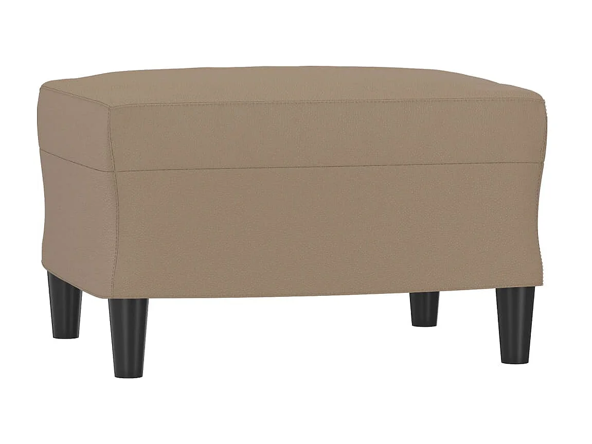 Repose-pied Cappuccino 60x50x41 cm Similicuir LQF36030
