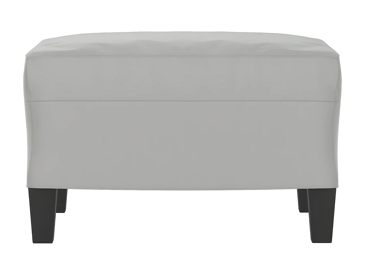 Repose-pied Gris clair 60x50x41 cm Tissu microfibre LQF83934